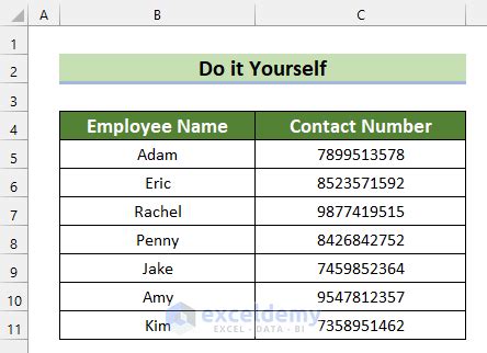 Image result for Excel to VCF Tutorial