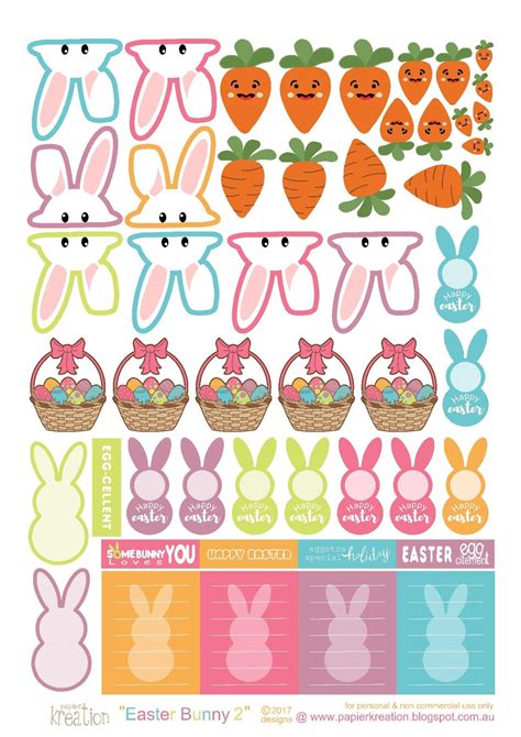 Free Printables Easter Bunny - Printable Sight Words List