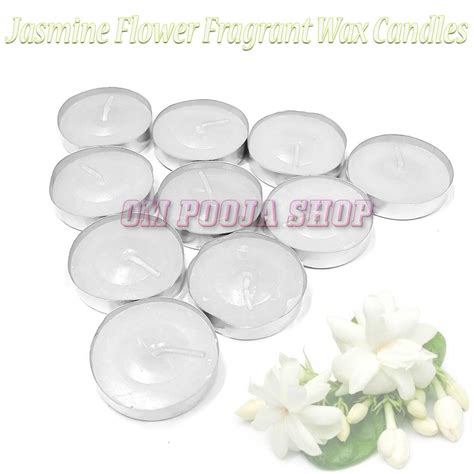 Jasmine Flower Fragrant Wax Candles Best Price @ USA UK Canada