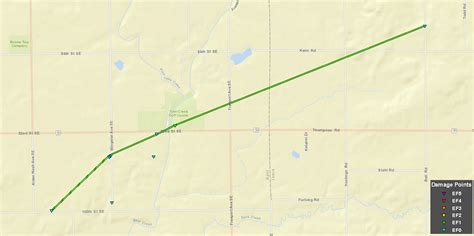 EF-1 Tornado Confirmed in Kent-Ionia Counties April 10, 2017