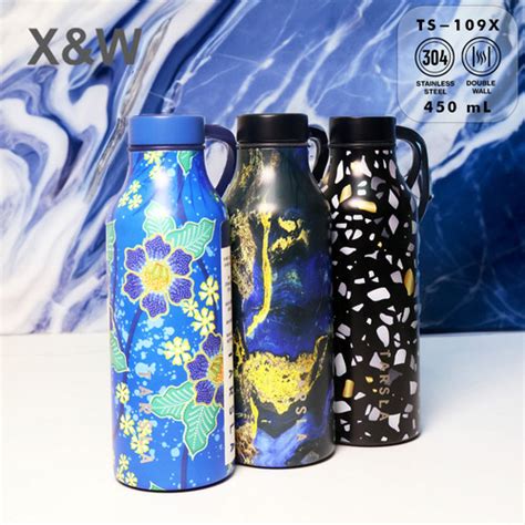 Promo X&W Botol Termos Stainless Lacquer Fullprinting TS-109X Tumbler ...
