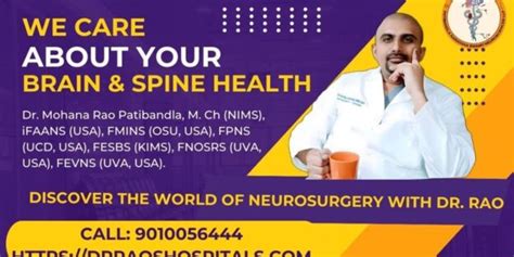 Best Neurosurgeon in India | Dr. Rao's Hospital