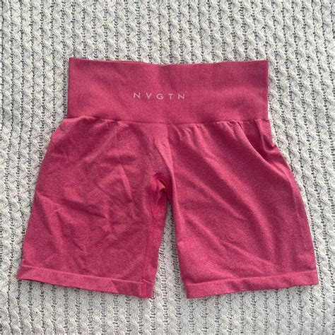 Women's Pink Shorts | Depop
