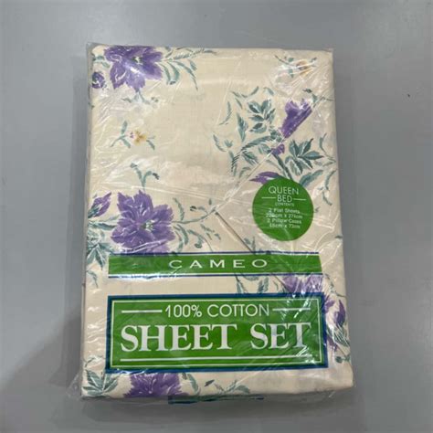 Cameo Queen Bed flat Sheets(s)