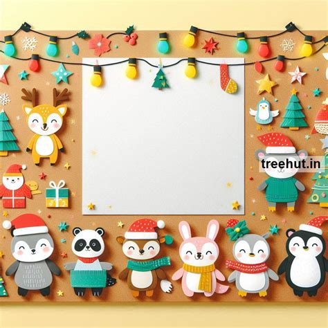 Christmas Animals Bulletin Board Ideas and Winter Classroom Activity ...