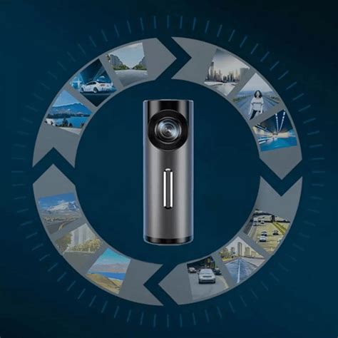 360 Degree Car Camera Driving Recorder 24H Video Dash Cam Car Accessory