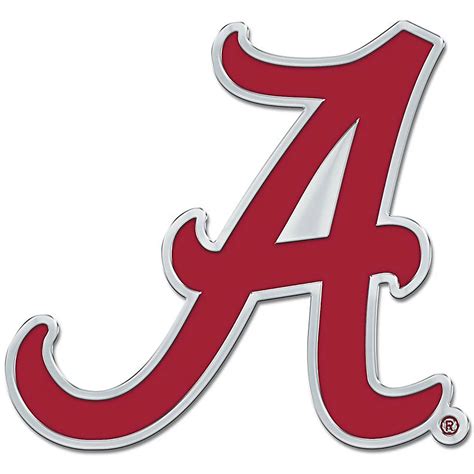 WinCraft University of Alabama Color Chrome Auto Emblem | Academy