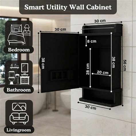 Buy Mirror Cabinet for Bathroom | Wall-Mounted Storage Cabinet with ...