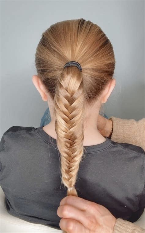 Image result for Easy Fishtail Braid Tutorial