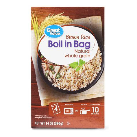 How Much Uncooked Rice Is In A Boil-In-Bag at Elisa Champagne blog