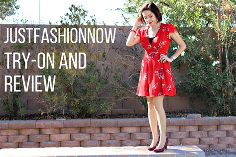 Just Fashion Now Dress Try-On and Video Review - The Shades Of U