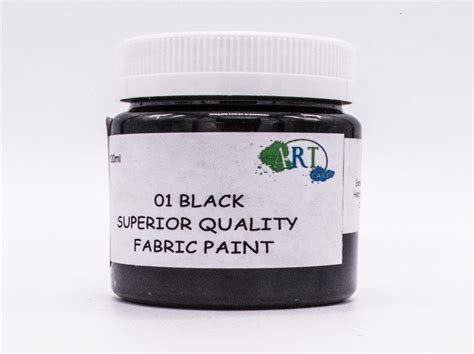 100ml FABRIC PAINT BLACK - Chamdor Faktry Sales