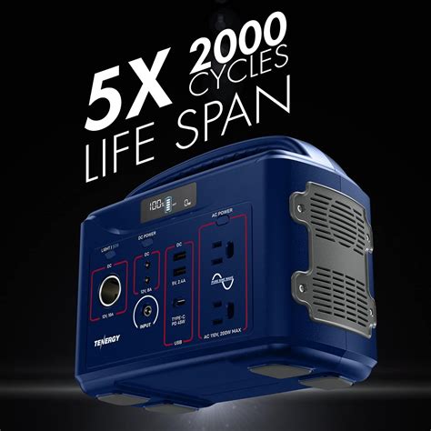 Tenergy T320 Portable Power Station, 300Wh Battery, India | Ubuy