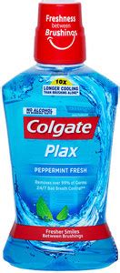 Colgate Plax Peppermint Fresh Mouthwash - Freshmint - Buy Oral Care ...