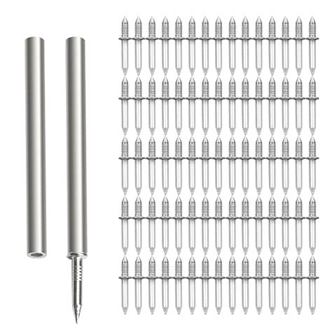 200pcs Double-Head Skirting Thread Seamless Nails with BONUS 2pcs ...