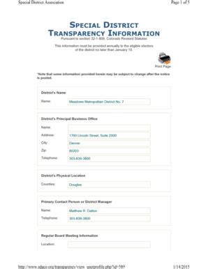 Fillable Online publicnotices douglas co 7 District 's Principal ...