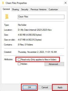 Image result for Read-Only Folder
