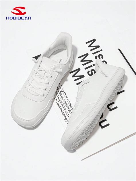 HOBIBEAR Damen Minimalistische Slip-On Sneaker, breite Zehenbox ...