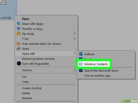 Image result for How to Open VCF File in PC