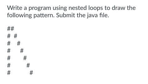 Image result for Nested Loop Programs Java Patterns