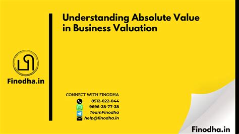 Image result for Absolute Valuation