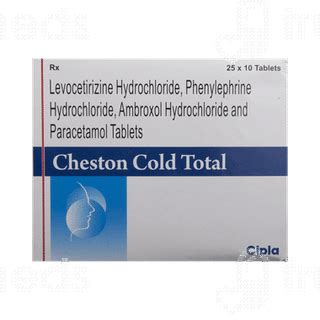 Cheston Cold Total Tablet: Uses, Side Effects, Price & Substitutes