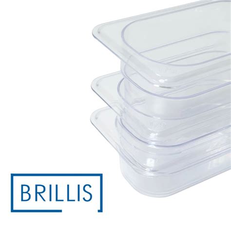 Гастроемкость BRILLIS из поликарбоната GN 1/9-100 мм, прозрачная купить: выгодная цена в Украине ...
