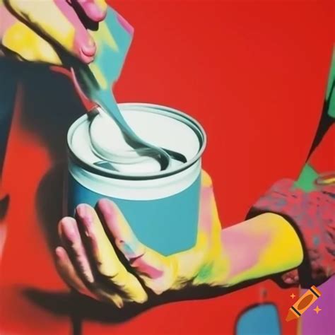 Alternative American flag design with dripping paint stars and stripes ...