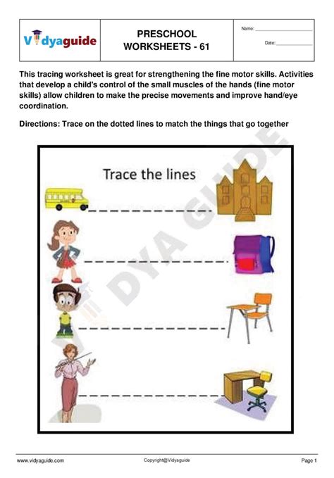Printable Kindergarten PDF worksheet - LKG #50 | Olympiadtester