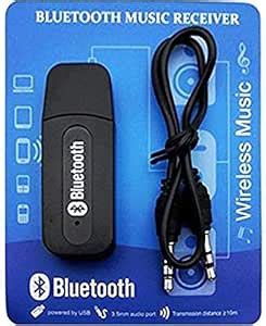 Divye Electronics Solutions Bluetooth Music Reciver USB Adapter (Black ...