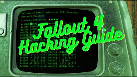 Fallout 4 Hacking Guide 的图像结果