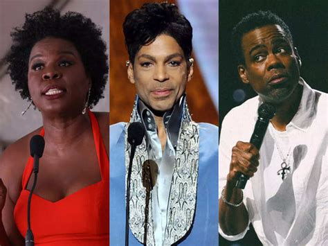 Leslie Jones says that Prince once mistook her for Chris Rock backstage ...