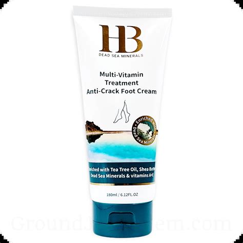 Foot Crack Cream 180ml / 6.12 Fl.OZ — Made in Israel – GroundJerusalem ...