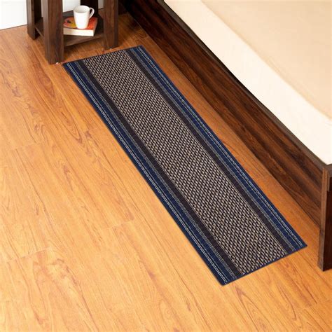 Buy Freda Zebra Polypropylene Tufted Bedside Runner - 130x40cm from ...