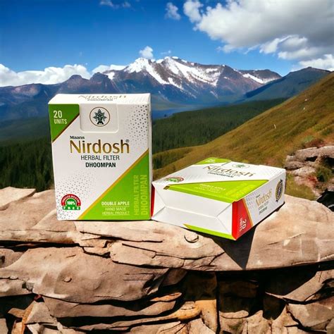 Nirdosh Herbal New Double Apple Herbal Dhoompan 100% Nicotine Free ...