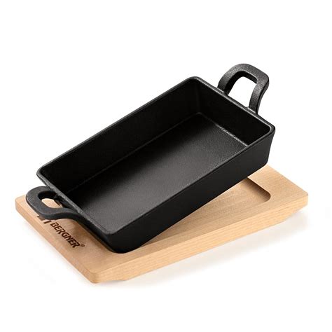 Buy BERGNER Cook & Share 16 cm Cast Iron Mini Pan, Baking/Sizzler, Pre ...