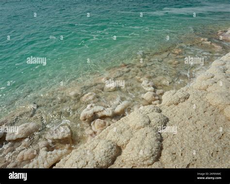 The Dead Sea, Jordan. Nothing alive exists in the Dead Sea. Over 400 ...