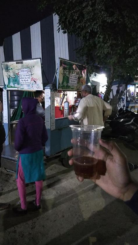 Menu at Jalaram soda, Ahmedabad