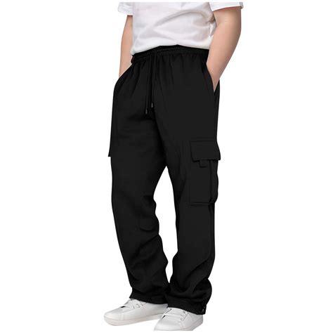 Boys Black Pants