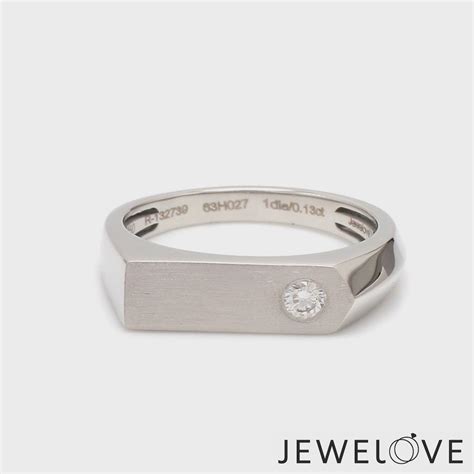 Platinum Diamond Ring for Men JL PT 1353 – Jewelove™