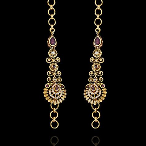 Traditional South Indian Matilu Designs in 18K Gold Polish – Sneha ...