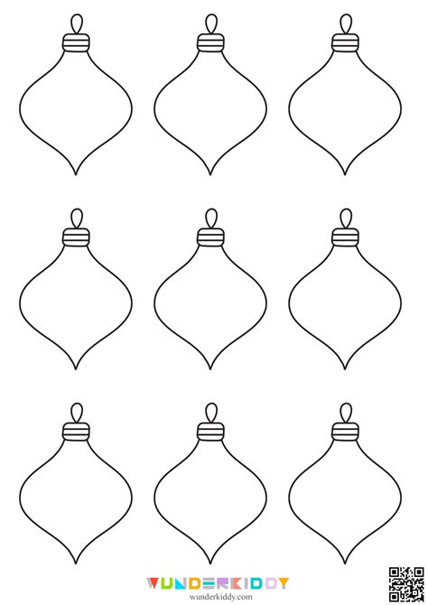 Free Christmas Ornament Templates Printable