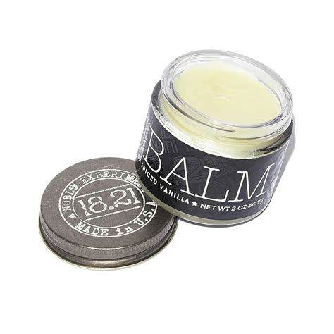 18.21 Man Made Beard Balm for Men, Spiced Vanilla, 2 fl. oz - Premium ...