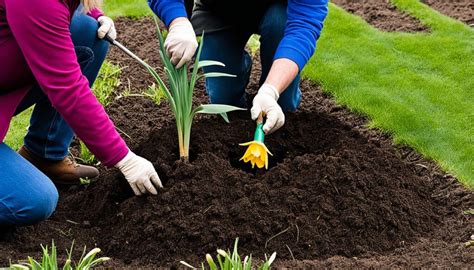 Image result for Using a Bulb Planter