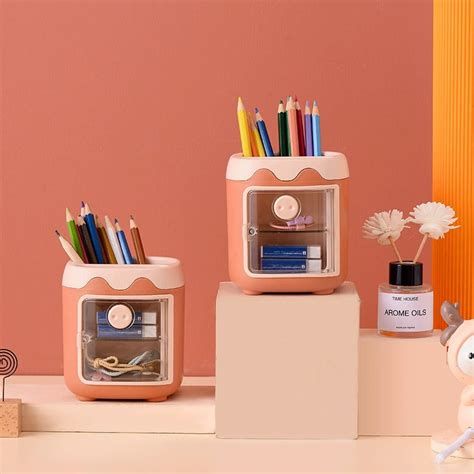 2 Layered Pen Holder (With Stickers) – Hey Shoppers