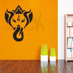 PICKYPOMP 89 cm Lord Ganesha Face Self Adhesive Sticker Price in India ...