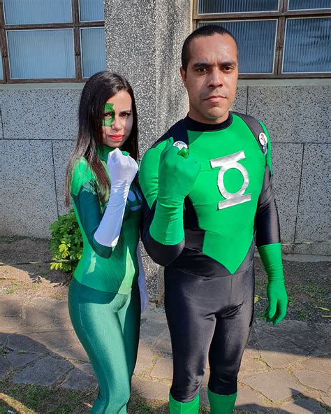 Homemade Green Lantern Costume