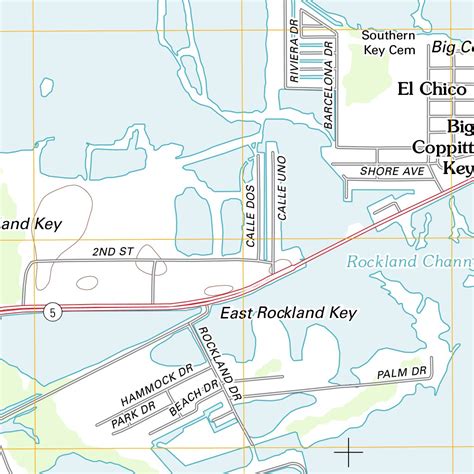 Boca Chica Key, FL (2012, 24000-Scale) Map by United States Geological ...