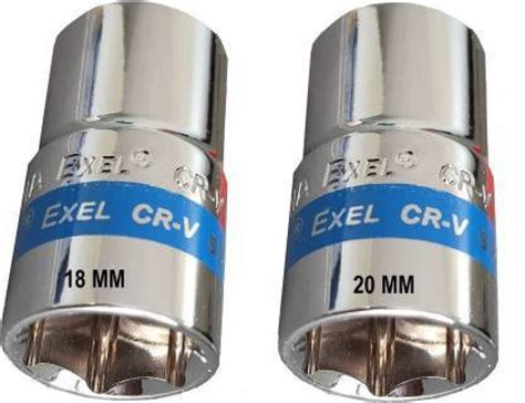 TAPARIA Taparia Socket Hex Bi Hex 1/2"SD 18mm and 20mm. (Pack of 2 ...