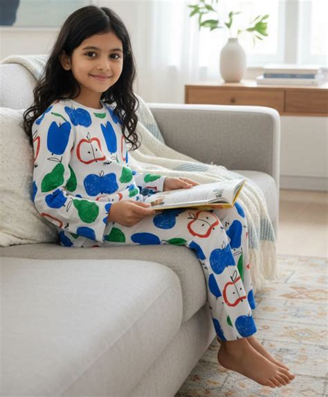 Soft Breathable Kids Cotton Sleepwear Under ₹199 | Apple Pear Set ...